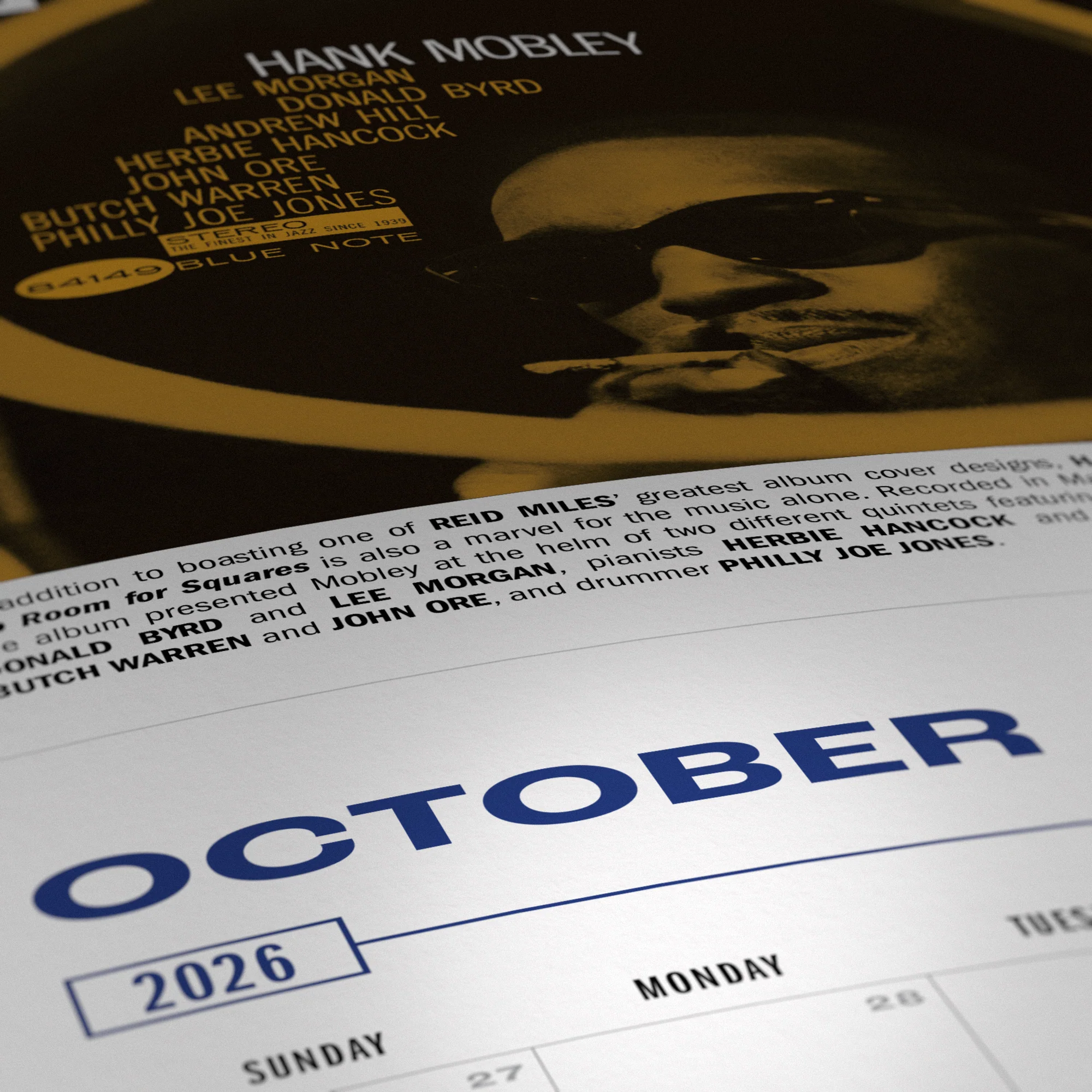 2026 Blue Note Calendar - Image 4