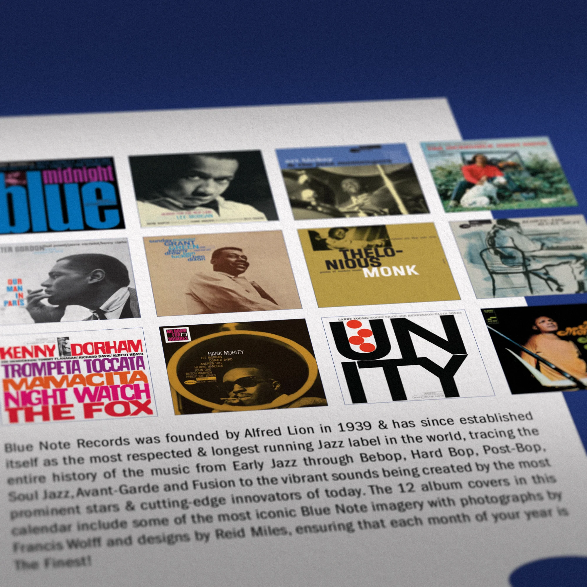 2026 Blue Note Calendar - Image 7