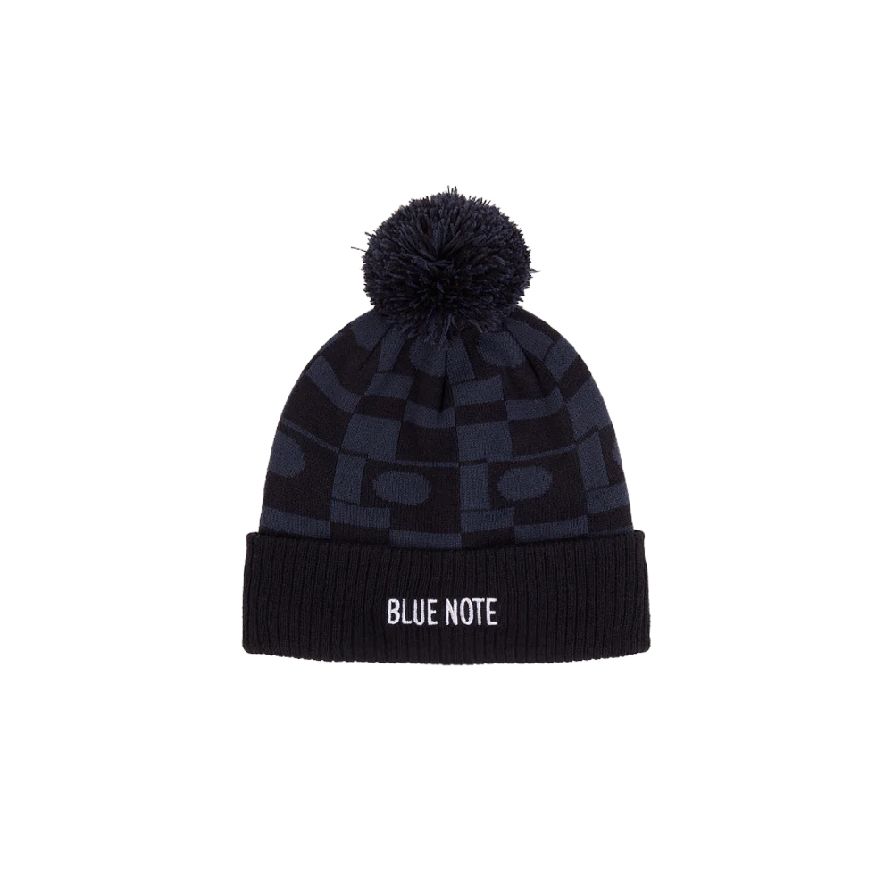 Blue Note Navy Pom Beanie