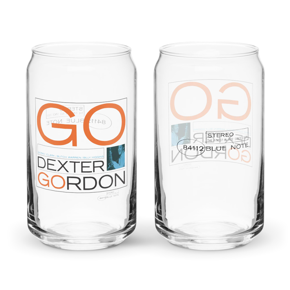 Dexter Gordon - GO! 84112 (Serial Logo Series) Can Glass