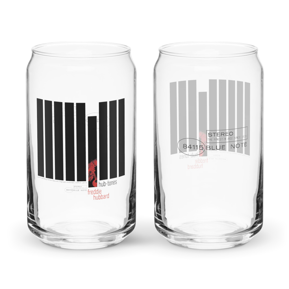 Freddie Hubbard - Hub-Tones - 84115 (Serial Logo Series) Can Glass