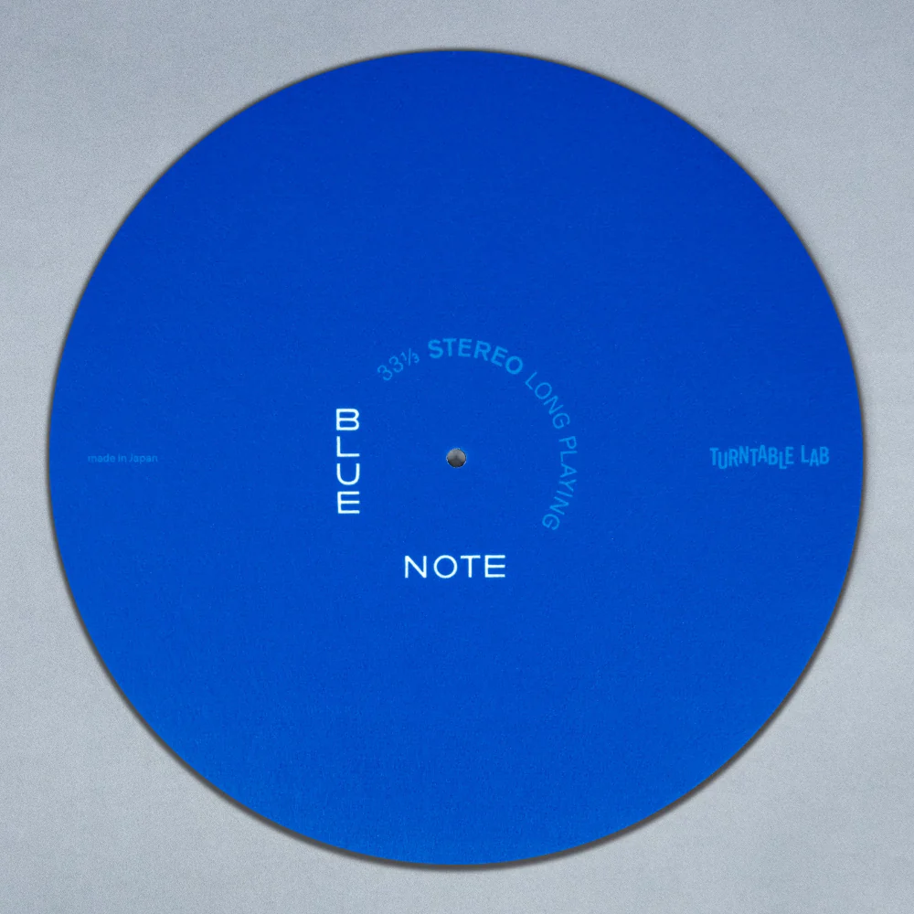 Turntable Lab x Blue Note: Long Playing Dr. Suzuki Record Mat Slipmat - Image 4