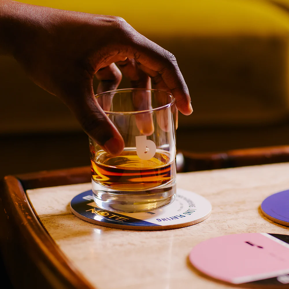 Vinyl Label Coaster Set - Image 5